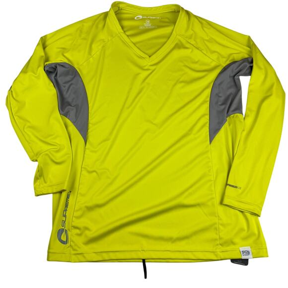 Women's Long Sleeve UV Swim Shirt Rash Guard NWT - Size 14 - Picture 1 of 6